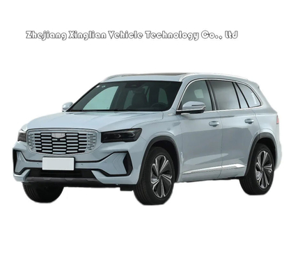 Blue Jeely Xingyue L Fuel Vehicle 2.0t 4WD Flagship Geely Monjaro SUV Car Body Type Closed
