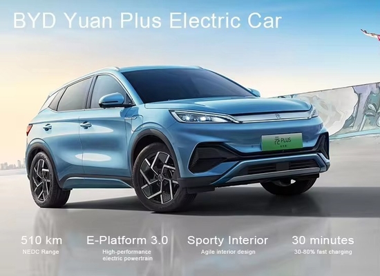2024 BYD Yuan Plus Flagship SUV Customization Fast Charging Time 0.5h Customized Request