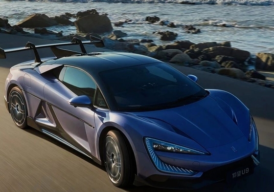 Deposit 's EV Cars Byd Pure Electric Supercar Yangwang U9 with Max Speed 300km/H