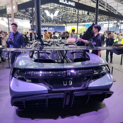 s BYD U9 Pure Electric Supercar with Max Speed 300km/H and Multi-Link Rear Suspension