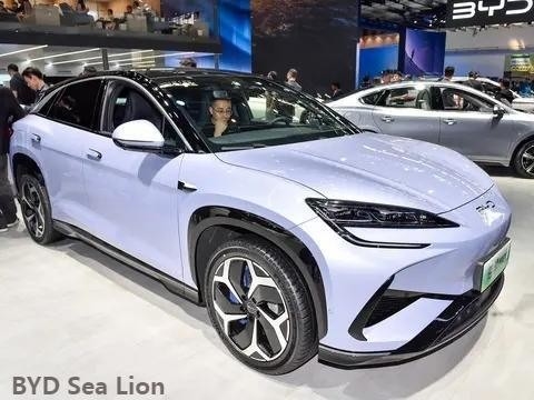 2024 Byd Sea Lion 07 EV Pure Electric Medium Sized SUV with 71.8 Kwh Battery Capacity
