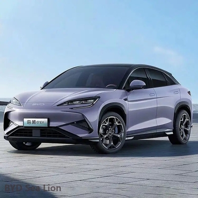 71.8 Kwh Battery Capacity 2024 Byd Pure Electric SUV Ocean Series Byd Haishi Byd Sea Lion 07 Purple