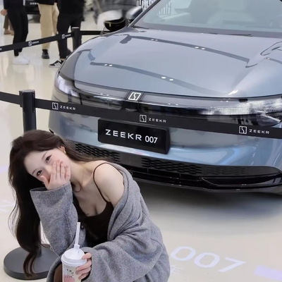 Electric Zeekr 007 310kw Single Motor Energy Vehicles Auto Car Energy Type Electric