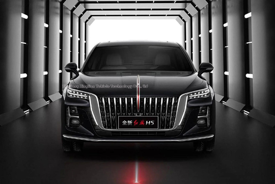 Fast Shipping Hongqi H9 3.0t Gasoline Car with 7.8s Acceleration in Black Color