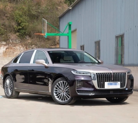 ISO14001 Certified Grey Hongqi H9 3.0t Displacement Gasoline 4-Seat Large-Size Sedan