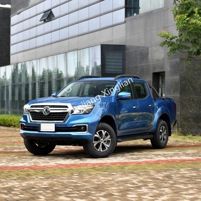 Manual Gearbox 2023 Dongfeng Mini Rich 6 Pickup Truck 4X4 in Yellow for Exporting