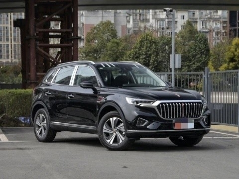 Middle SUV Hongqi HS5 2.0t Car Gasoline Vehicle 4WD Chinese  Car for Customization