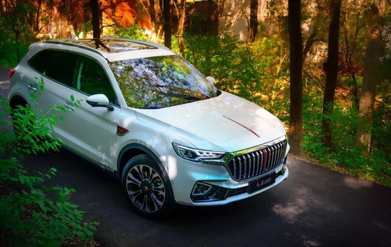 Advanced Gasoline Luxury Hongqi HS5 Gas Car 2.0t 185kw Electromagnetic Braking System