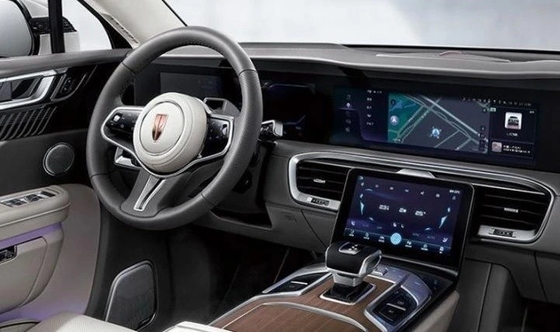 Automatic Gear Box Left Steering Hongqi E-HS9 EV Car Long Range Power Electric SUV