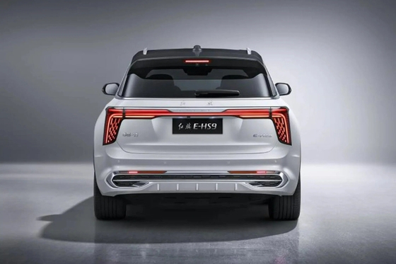 Grey Color 2023 Hongqi E-HS9 Car Body EU Charger DC 690km Flag Yue Edition Seven-Seater